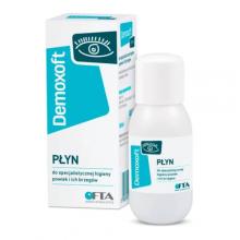 Zdjęcie produktu - DEMOXOFT Płyn do oczyszczania powiek- 100 ml
