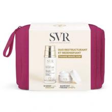 Zdjęcie produktu - SVR Densitium Zestaw z kosmetyczką: Bi-serum liftingujące, 2 x 15 ml + Balsam przeciwstarzeniowy na noc, 15 ml