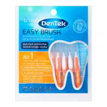 Zdjęcie produktu - DENTEK Szczoteczki międzyzębowe Easy Brush rozmiar 1, 6szt.