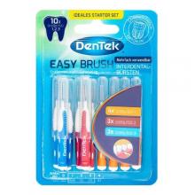 Zdjęcie produktu - DENTEK Szczoteczki międzyzębowe Easy Brush rozmiar 1,2,3, 10szt. USZKODZONE OPAKOWANIE ZBIORCZE