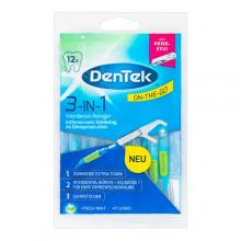 Zdjęcie produktu - DENTEK Wielofunkcyjny czyścik 3w1 On The Go, 12szt.