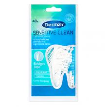 Zdjęcie produktu - DENTEK Wykałaczki z nicią dentystyczną Sensitive Clean, 40szt.