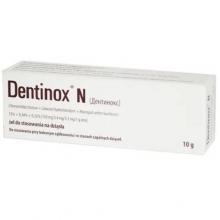 Zdjęcie produktu - Dentinox N Żel do stosowania na dziąsła, 10 g 