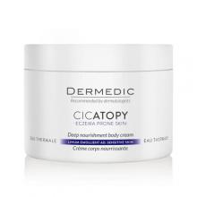 Zdjęcie produktu - DERMEDIC CICATOPY Preparat do ciała intensywnie natłuszczający, 225ml USZKODZONE/ LEKKIE PĘKNIĘCIE WIECZKA
