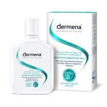 Zdjęcie produktu - Dermena Sebocontrol Szampon do włos&oacute;w tłustych, 200 ml