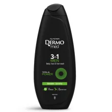Zdjęcie produktu - Dermomed Total Power Żel pod prysznic dla mężczyzn 3w1, 450 ml