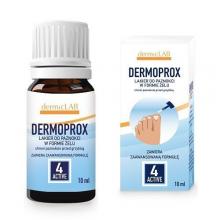 Zdjęcie produktu - Dermoprox Lakier do paznokci w żelu, przy grzybicy paznokcia,10 ml