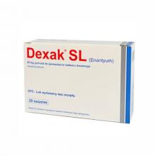 Zdjęcie produktu - Dexak SL 25 mg, 20 saszetek (INPHARM)