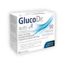 Zdjęcie produktu - DIATHER GlucoDr. auto A Paski Testowe - do monitorowania stężenia glukozy we krwi, 50szt.