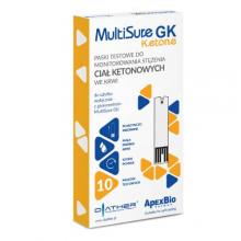 Zdjęcie produktu - DIATHER MultiSure GK Ketone paski testowe, 10 sztuk