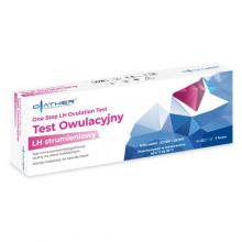 Zdjęcie produktu - Diather Test owulacyjny ultraczuły strumieniowy, 5 szt.