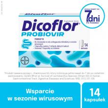 Zdjęcie produktu - Dicoflor Probiovir probiotyk, 14 kaps.