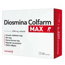 Zdjęcie produktu - Diosmina Colfarm Max - 60 tabletek