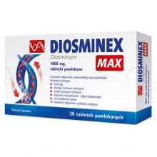 Zdjęcie produktu - Diosminex Max 1000mg, 30tabl.powl.
