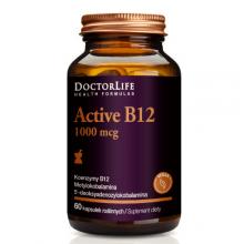 Zdjęcie produktu - Doctor Life Active B12 1000mcg, 60 kaps.