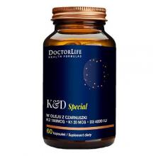 Zdjęcie produktu - Doctor Life K & D Special w oleju z czarnuszki, 60 kapsułek 
