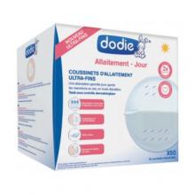 Zdjęcie produktu - Dodie Cienkie wkładki laktacyjne do biustonosza na dzień, 50szt.