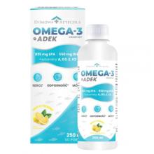 Zdjęcie produktu - Domowa Apteczka Omega-3 ADEK Płyn, 250 ml