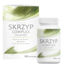 Zdjęcie produktu - Domowa Apteczka Skrzyp Complex Chelatowy, 60 kaps.
