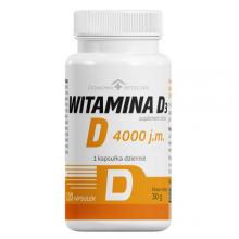Zdjęcie produktu - Domowa Apteczka Witamina D3 4000 j.m, 120 kaps.