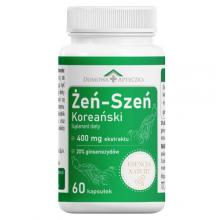 Zdjęcie produktu - Domowa Apteczka Żeń-szeń Koreański, 60 kaps.