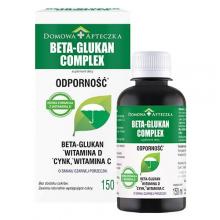 Zdjęcie produktu - DOMOWA APTECZKA Beta-Glukan Complex płyn o smaku czarnej porzeczki, 150 ml