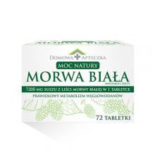Zdjęcie produktu - DOMOWA APTECZKA Moc Natury Morwa Biała, 72 tabl.