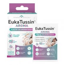 Zdjęcie produktu - Domowa Apteczka Eukatussin Aroma Plastry do aromaterapii dla dzieci i dorosłych, 5 szt.