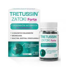 Zdjęcie produktu - DOMOWA APTECZKA Tretussin Zatoki Forte, 60 kapsułek