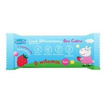 DOMOWA APTECZKA Vitamin Lollipops Peppa Pig Lizak malinowy, 1 szt.