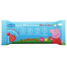 DOMOWA APTECZKA Vitamin Lollipops Peppa Pig Lizak truskawkowy, 1 szt.