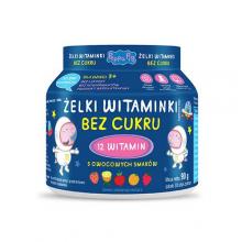Zdjęcie produktu - DOMOWA APTECZKA Żelki Witaminki bez cukru dla dzieci, 90g