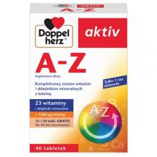 Zdjęcie produktu - DOPPELHERZ AKTIV A-Z, 40tabletek