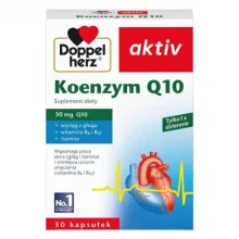 Zdjęcie produktu - DOPPELHERZ AKTIV Koenzym Q10 - 30 kapsułek KR&Oacute;TKA DATA 30.11.2026
