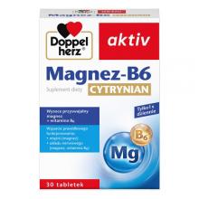 Zdjęcie produktu - Doppelherz aktiv Magnez-B6 Cytrynian - 30 tabletek