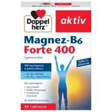 Zdjęcie produktu - Doppelherz aktiv Magnez - B6 Forte - 30 tabletek