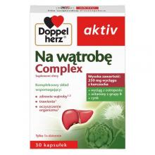 Zdjęcie produktu - DOPPELHERZ AKTIV Na wątrobę Complex - 30 kapsułek