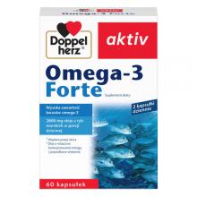 Zdjęcie produktu - DOPPELHERZ AKTIV OMEGA-3 FORTE, 60kaps.