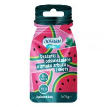 Zdjęcie produktu - Dosfarm Vita Drażetki odświeżające o smaku arbuza i mięty, 19 g