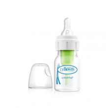 Zdjęcie produktu - Dr Brown's Butelka standard Options+ ze smoczkiem dla wcześniak&oacute;w, 60ml