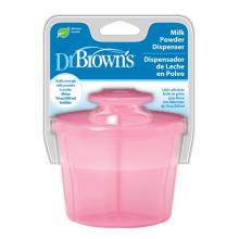 Zdjęcie produktu - Dr Brown's Pojemnik na mleko w proszku R&oacute;żowy