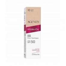 Zdjęcie produktu - Agenity Hydra-Ox BB Krem nawilżający na dzień SPF50, 10 Light Beige, 30 ml