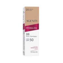 Zdjęcie produktu - Agenity Hydra-Ox BB Krem nawilżający na dzień SPF50, 20 Medium Beige, 30 ml