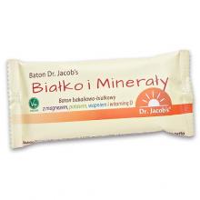 Zdjęcie produktu - Dr. Jacob's Baton Białko i Minerały Baton bakaliowo-białkowy, 70 g