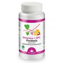 Zdjęcie produktu - Dr. Jacob's Diosmina + OPC ProVenis, 90 kaps.