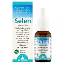 Zdjęcie produktu - Dr. Jacob's Selen krople, 20 ml