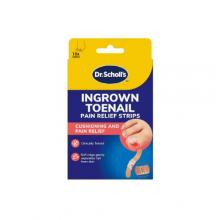 Zdjęcie produktu - Dr. Scholl's Paski przeciwb&oacute;lowe na wrastające paznokcie st&oacute;p, 10 szt.