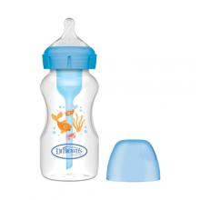 Zdjęcie produktu - Dr Brown's Butelka antykolkowa Options+ szeroka szyjka 0m+ Morski 270ml