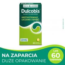 Zdjęcie produktu - Dulcobis 5mg, 60 tabletek - kr&oacute;tkotrwałe leczenie zaparć BRAK OPAKOWANIA