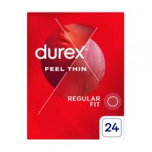 Zdjęcie produktu - DUREX Feel Thin Cienkie prezerwatywy, 24szt.